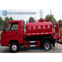 Foton Mini 4X2 1m3 Water Tank Fire Fighting Truck